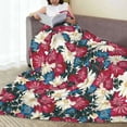 thumbnail image 6 of Sikiie Beautiful Flower Ultra-Soft Micro flannel Blanket Luxury All Seasons Warm Blanket for Bedding Sofa and Travel (4 sizes)-50"x40", 6 of 7