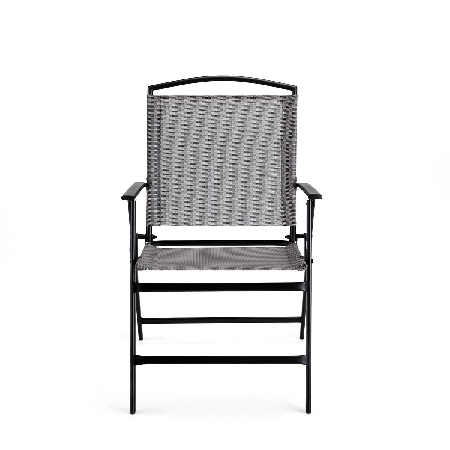 Chaise pliante en tissu tendu pour patio Carlington Mainstays