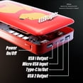 thumbnail image 3 of Disney Winnie The Pooh 10,000Mah Power Bank- Universally Compatible Portable Phone Charger w/ USB Charging Port, 3 of 7