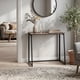 thumbnail image 3 of Escritorio Plegable Rectangular HOMEMAKE FURNITURE Industrial Clásico Color Nogal 80*40*74 cm, 3 of 6