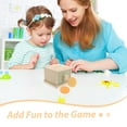 thumbnail image 3 of Object Permanence Box Montessori Wooden Toy Early Development Activity Ball Drop Box Ball Sorting Learning Toy for Hand-Eye Coordination, 3 of 8