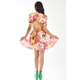 thumbnail image 3 of Vestido de olanes sin espalda Roman Fashion /Juvenil, 51873 (Rosa) rosa M, 3 of 6