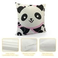 thumbnail image 4 of Nawypu  Seamless Cute Panda Throw Pillow Covers Decorative Panda Pillow Cases Panda Face Hello Cushion Case for Sofa Bedroom Cushion Home Decor, 4 of 5