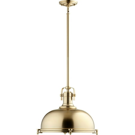 

Pendants 1 Light With Aged Brass Finish Medium Base Bulb Type 17 inch 100 Watts