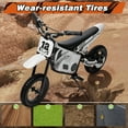 thumbnail image 3 of Kerry Yoo C11 36V Electric Dirt Bike for Kids 8-14, 350W Ride on Motorcycle, Electric Motorbike Teens,16 mph, High/Low Speeds-White, 3 of 6