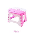 thumbnail image 1 of Yuarrent Taburete plegable, asiento pequeño de plástico, silla portátil para terminar, acampar, actividades al aire libre Conjuntos de muebles de dormitorio Rosado Yuarrent HA024157-01, 1 of 4