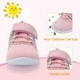 thumbnail image 2 of Barerun Newborn Baby Sneakers Toddler Shoes With Anti-Slip Sole Breathable, 2 of 7
