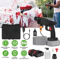 400PSI Cordless Pressure Washer - 300W Portable Power Washer with 1200mAh Rechargeable Battery