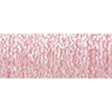 Kreinik No.4 Very Fine Metallic Craft Braid, 12-Yard, Star Pink Multi-Colored