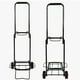 thumbnail image 4 of Carrito de compras portátil y plegable de dos ruedas, con plataforma plana y ruedas, color negro, 4 of 7
