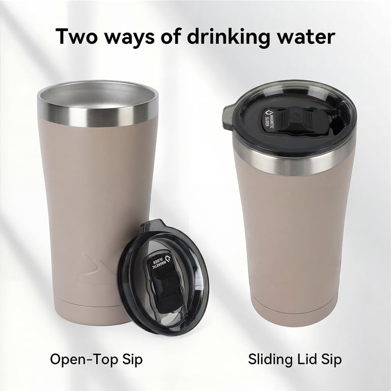 2 pack) Ozark Trail 22 oz Stainless Steel Vacuum Insulated Tumbler