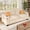 White, variant on Asofer 2 Pieces Living Room Sofa Set, Corduroy 5-Seater Sectional Sofa Couches, 3 Seater Sofa and 2 Seats Couch with Deep Seats & Washable Cover for Living Room, Apartment, Black