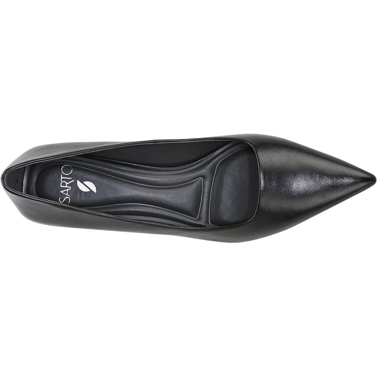 Franco Sarto レディース Pura, ブラックレザー, 25.5 cm 楽天市場 