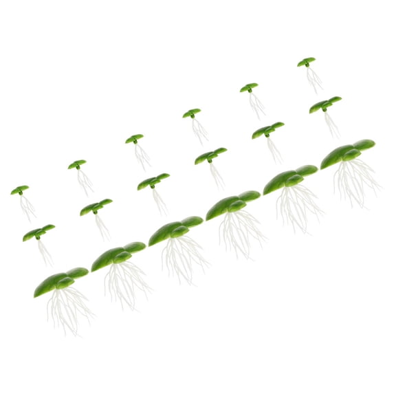 RENACLIPY 6 Inch Artificial Floating Duckweed Plants Green Plastic Aquarium Decoration for Fish Tanks and Ponds