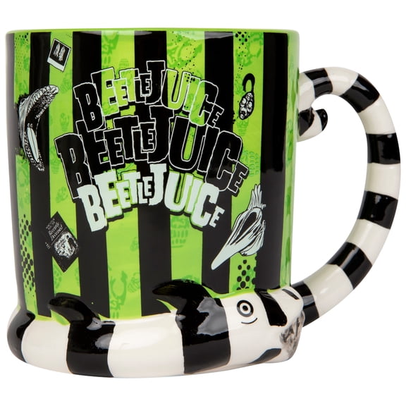 Beetlejuice Sandworm 24oz 3D Scuplted Ceramic Mug