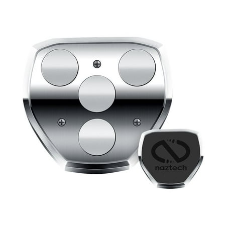 Naztech - MagBuddy Anywhere+ Magnetic Adhesive Mount for Most Cell Phones - Black