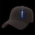 thumbnail image 1 of Decky 206-BRN Low Crown Pro Baseball Cap, Brown, 1 of 1