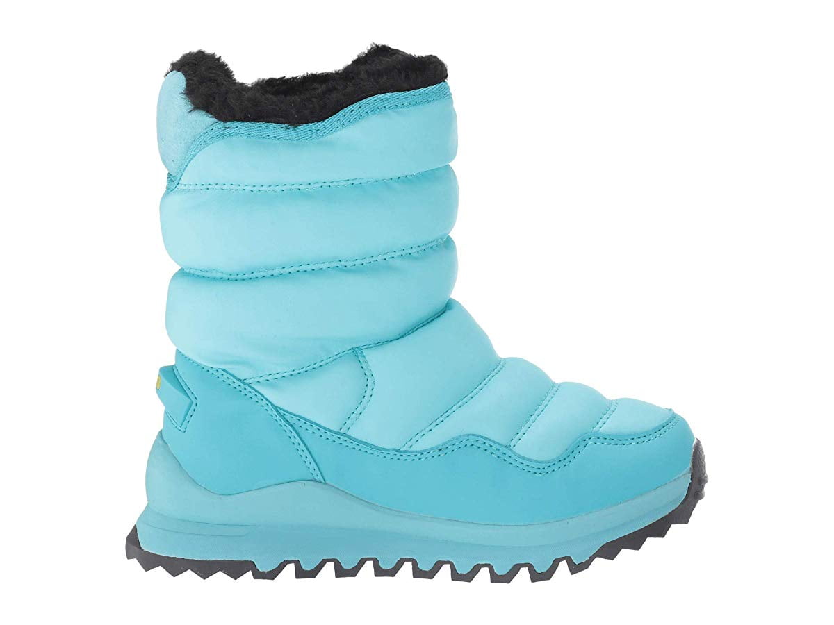 turquoise snow boots