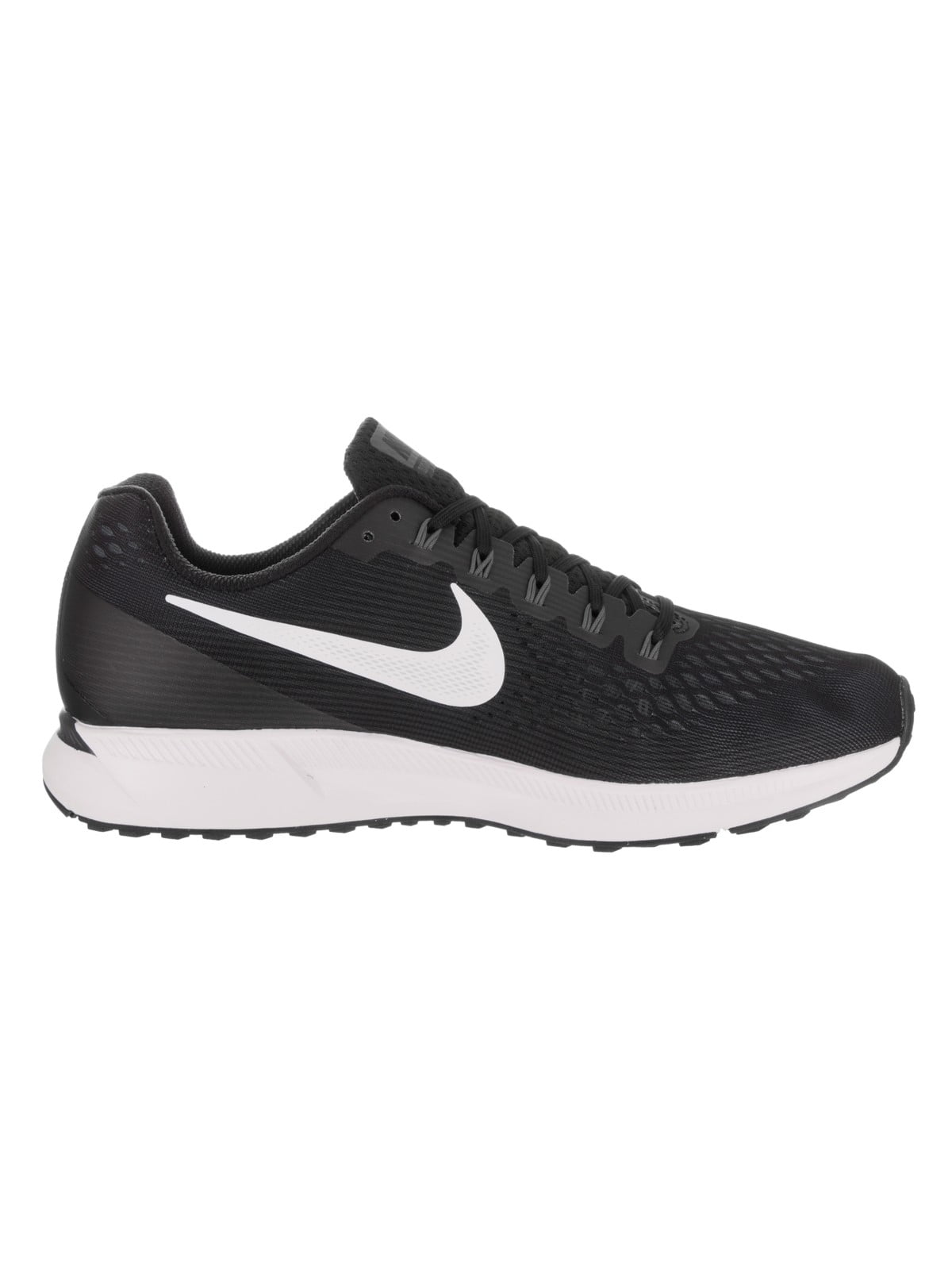 Nike Men's Air Zoom Pegasus 34 Black / White-Dark Grey Ankle-High Shoe - 9.5M - Walmart.com