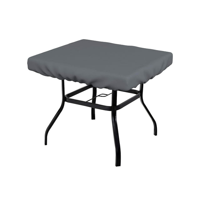 Covers&All Square Table Top Cover, 1000D Outdoor Furniture Cover Waterproof, UV-Resistant