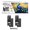 Black, variant on 2PK Black Toner Cartridge High Yield for Dell 593-BBJX Compatible with Dell E525W E525 525