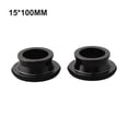 thumbnail image 3 of LEFU for Bike Hub Quick Release Thru Axle Adapter Converter End Cap Set for 15*100mm Axle Conversion Black Aluminum Alloy, 3 of 10