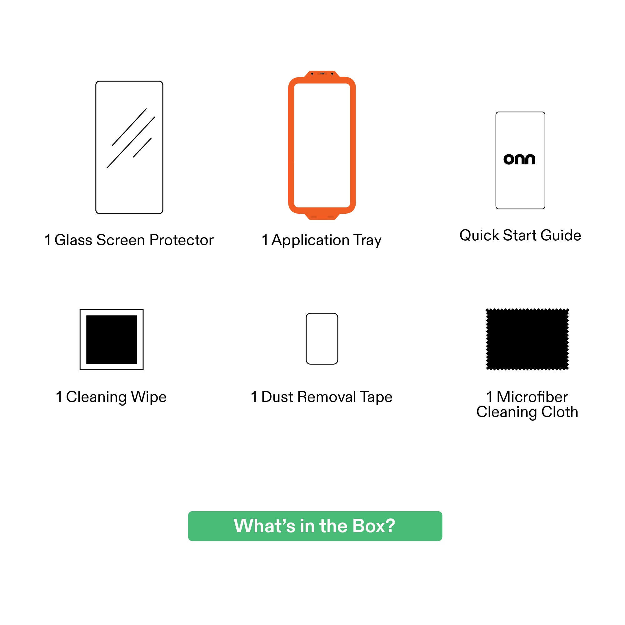 onn Impact Resistant Glass Screen Protector for iPhone 17 Pro photo 6