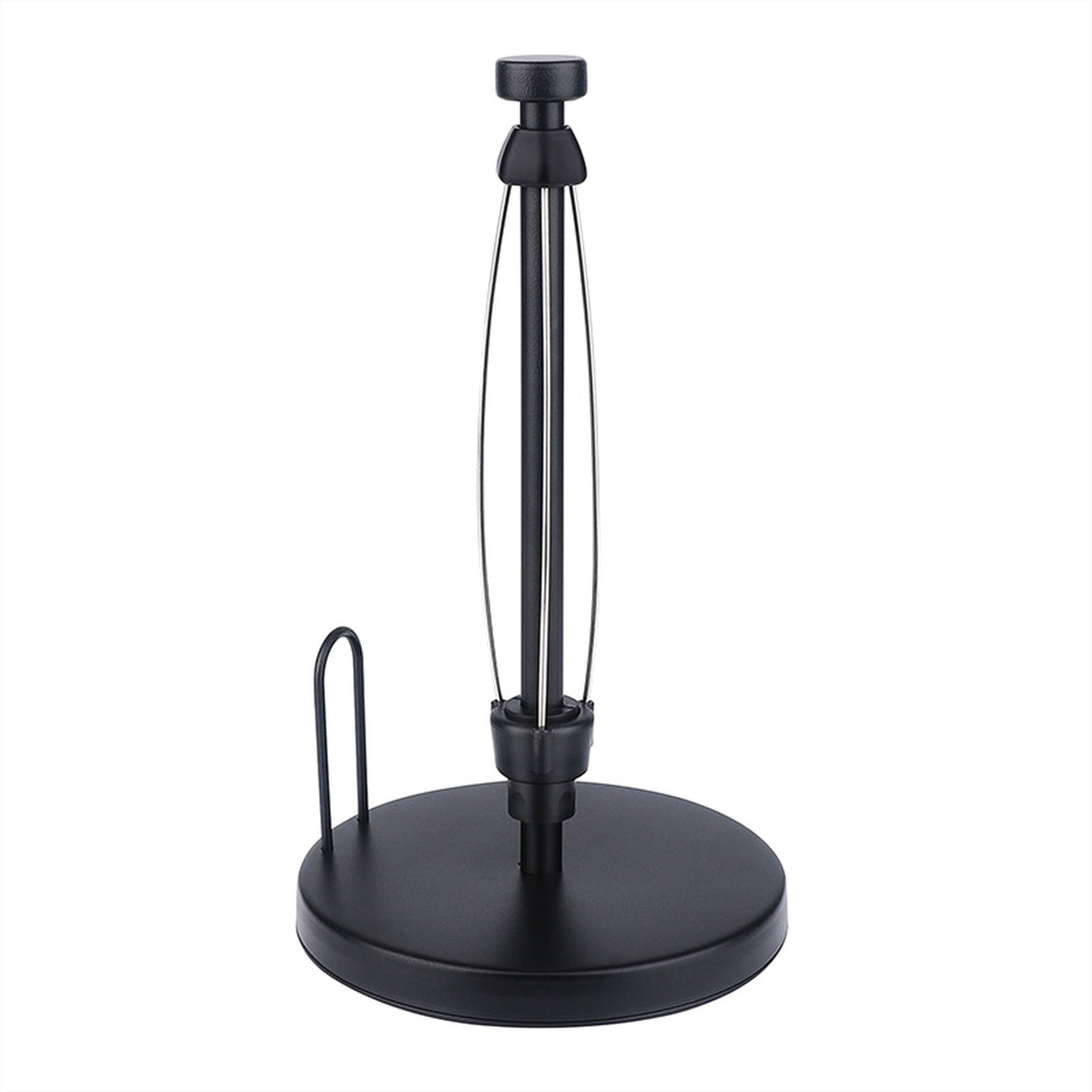 Paper Towel Holder Countertop, Freestanding Paper Towel Roll Holder with Weighted Base, Damped Stainless Steel Standing Papertowel Holder for Kitchen