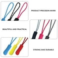 100 Pcs Zipper Extender Coat Puller Pant Tag Extension Pulls Head for