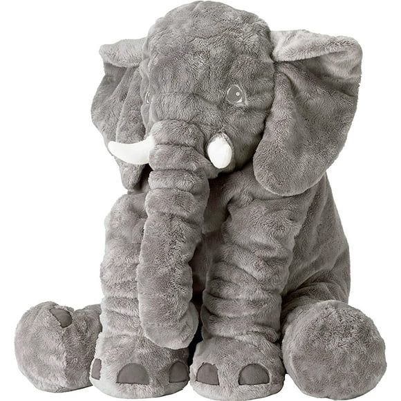HHHC Giant Elephant HHHC HHHC tuffed Toy Comfy HHHC Toy Elephant Doll HHHC tuffed Elephant Grey (H 12.8" x W 7" x L 11.3")