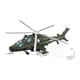 thumbnail image 4 of Helicóptero de juguete modelo ABS 1:52 de aleación de zinc con funciones interactivas, avión para Verde, 4 of 8