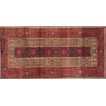 thumbnail image 1 of Ahgly Company Indoor Rectangle Traditional Rust Pink Persian Area Rugs, 5' x 7', 1 of 6