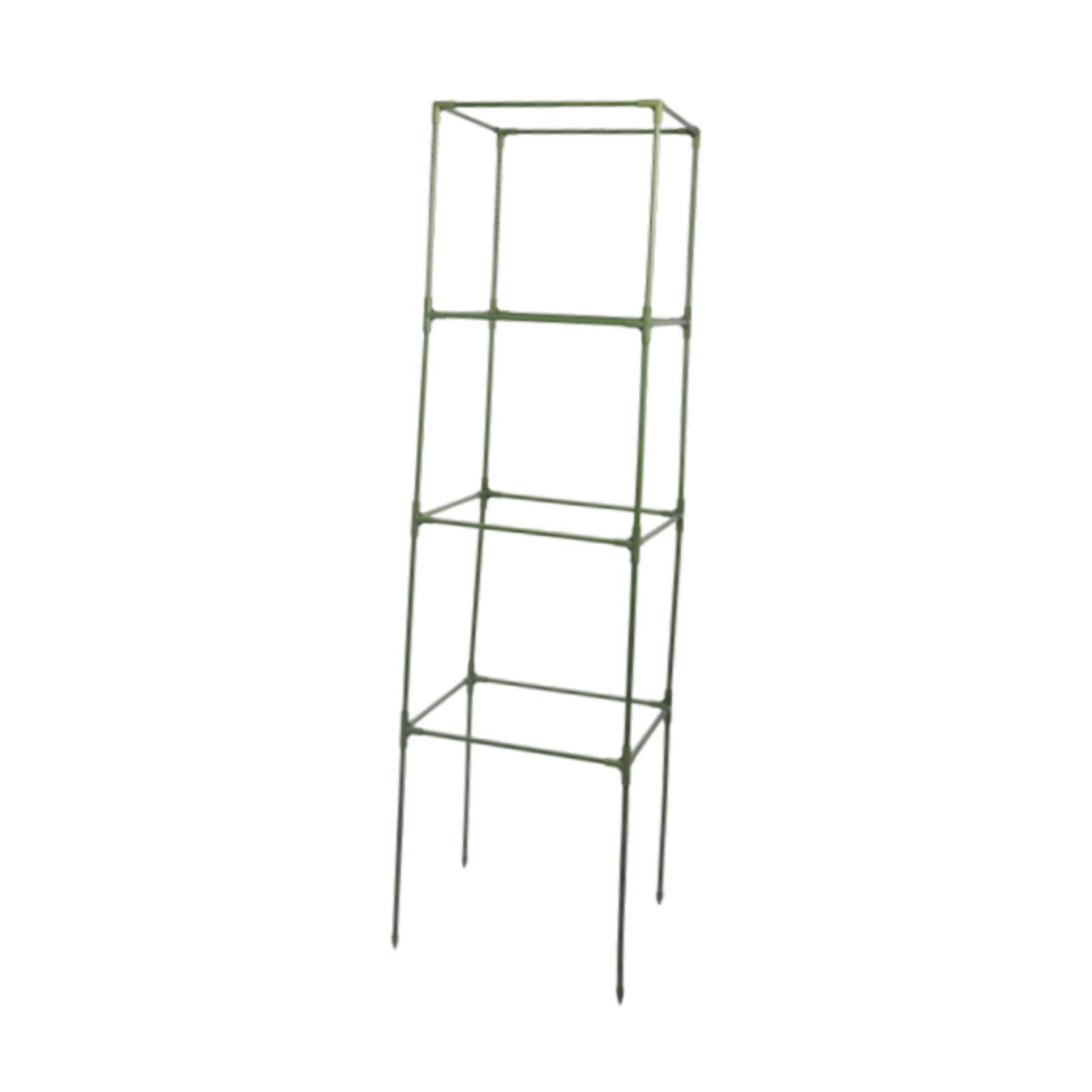 Aymzbd Square Tomato Cage Bean Sturdy Multi Functional Practical Climbing Trellis Plant