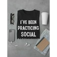 thumbnail image 3 of Social Distancing Expert T-Shirt Men -Smartprints Designs, Male XX-Large, 3 of 4