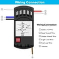 thumbnail image 4 of Universal Ceiling Fan Receiver FAN-28R for Harbor Breeze Hampton Bay Hunter Fan-HD5 UC7078T CHQ7078T FAN-35T KUJCE9603 L3HFAN35T1 FAN-53T FAN-11T KUJCE9103 (Receiver only), 4 of 7