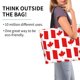 thumbnail image 2 of Balery Canada Bolsa Tote Estilo Estético con Cremalleras, Bolsa de Hombro, Bolsa de Compras Grande y Plegable, 2 of 8