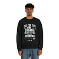 thumbnail image 4 of Can't take Croatian Pride out of boy Croatia Unisex Sweatshirt S-2XL Proud, 4 of 6