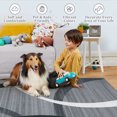 thumbnail image 5 of Garvee 4x6 Modern Geometric Area Rug for Living Room, Machine Washable Rug Non Slip Low Pile Rug Stain Resistant Indoor Carpet for Kitchen Laundry Bedroom, Gray, 5 of 8