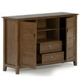 thumbnail image 4 of Simpli Home Burlington TV Media Stand in Saddle Brown, 4 of 12