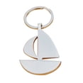 thumbnail image 4 of WHAMVOX Silver Metal Key Chain Set with Sailing Boat Design for Key Storage Lightweight and Compact Size, 4 of 8