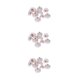 thumbnail image 1 of Qarigey 100 pares de respaldos de aretes para espárragos con almohadilla de goma perforada de seguridad Reemplazos chapados en la parte posterior oro rosa 3piezas Qarigey CBP202603, 1 of 6