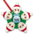 thumbnail image 2 of De 4 Uds., Cubierta Facial De Buena Suerte, Adorno Navideño De Cuarentena Para Decoración De Árbol De Navidad Advancent HA041440-02, 2 of 6