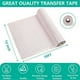thumbnail image 2 of Clear Vinyl Transfer Paper Tape Roll-Red Alignment Grid Clear,Transfer Paper for Silhouette Cameo (12Inch X 50 Ft), 2 of 5