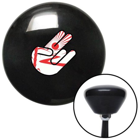 American Shifter Rising Sun Bamboo Hand Black Retro Shift Knob with M16 x 1.5 Insert Shifter Auto Brody