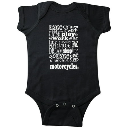 

Inktastic Motorcycle Rider Gift Gift Baby Boy or Baby Girl Bodysuit
