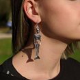 thumbnail image 6 of Daolelai Earrings Skull Skeleton Earrings, 6 of 9