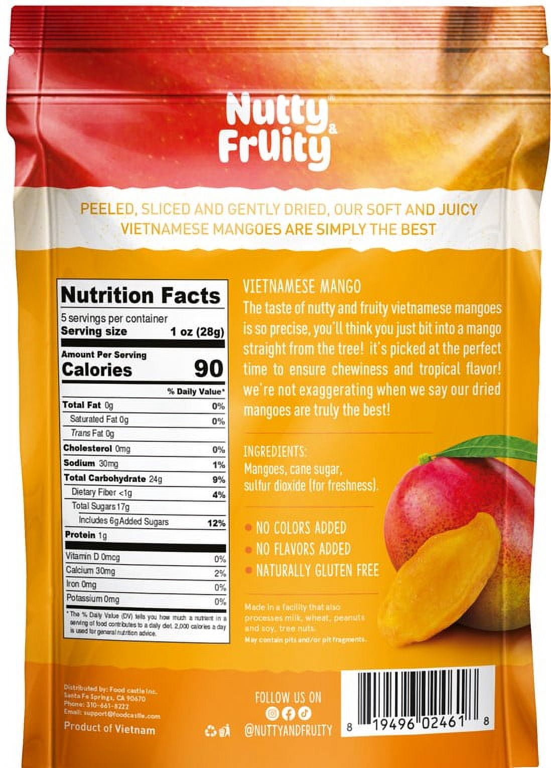 (2 pack) Nutty and Fruity Mango Vietnam 5 oz