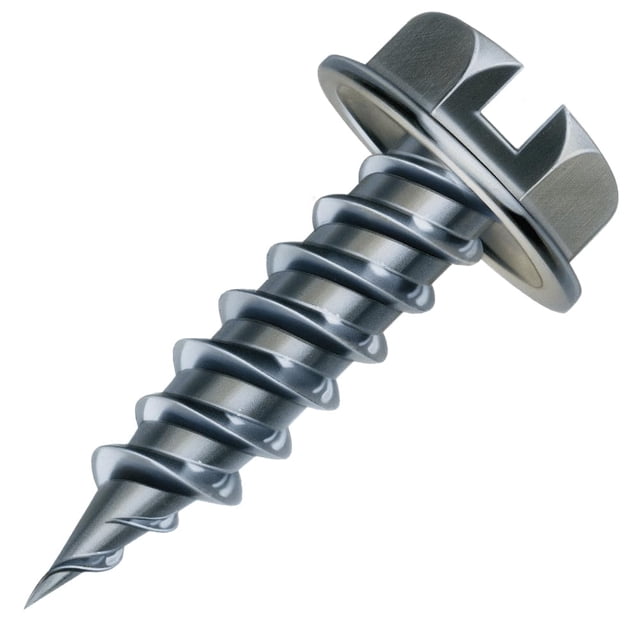 Tornillos Malco 7X1/2 Zip-in Autoperforantes Zincados