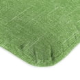 thumbnail image 4 of Jordan Manufacturing 45" x 22" Tory Palm Green Solid Rectangular Outdoor Chair Cushion with Ties and Hanger Loop, 4 of 11