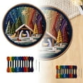 thumbnail image 2 of Complete Embroidery Kit for with Easy Instructions and Threads, 2 of 6